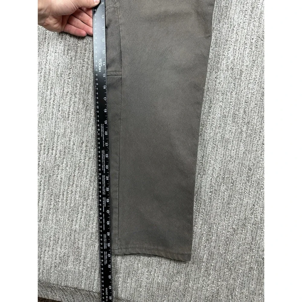 1620 Foundation Pant Men 36x31 Canvas Granite Gray Cordura Workwear Made in USA